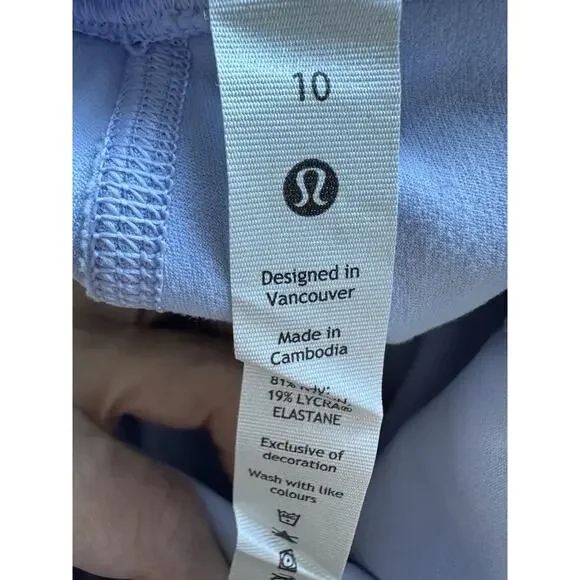 Lululemon Align HR High Rise Pant 28” Full Lenght Blue Women’s Size 10 - Picture 11 of 11